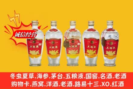 营口市西市回收老五粮液